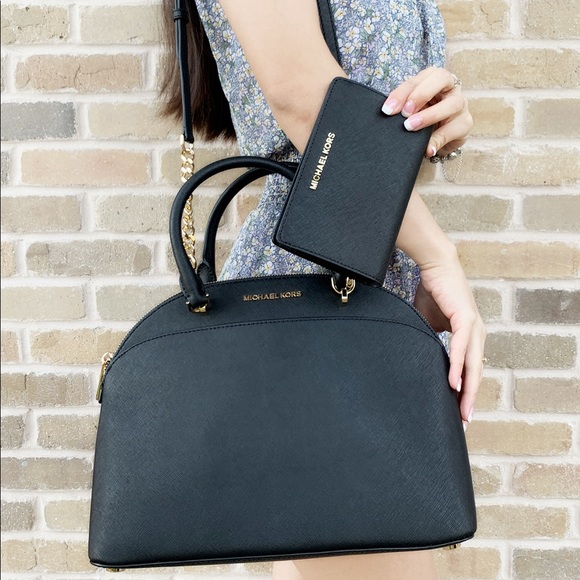 Michael Kors Handbags - NWT Michael Kors Satchel Bag Wallet Bundle